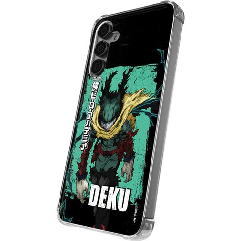 My Hero Academia Dark Deku Season 6 Galaxy S24 Plus Clear Case